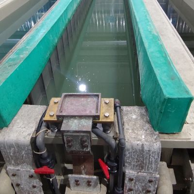 좋은 가격 수동 수평 U 모드 애노딩 생산 라인 200T / 월 온라인으로