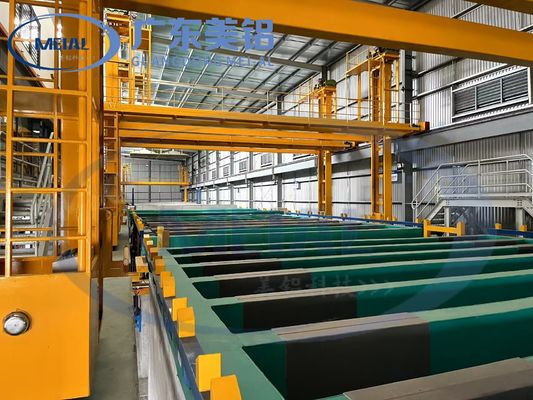 좋은 가격 2000T/MOUTH ANODIZING 생산 라인 표면 처리 온라인