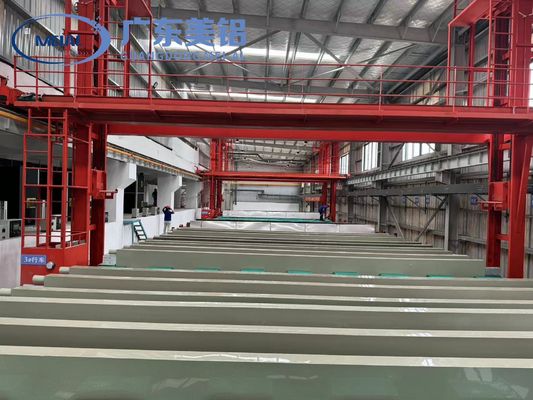 좋은 가격 200T/M AUTO 고품질 맞춤형 알루미늄 표면 처리 안오디제 생산 라인 장비 온라인으로