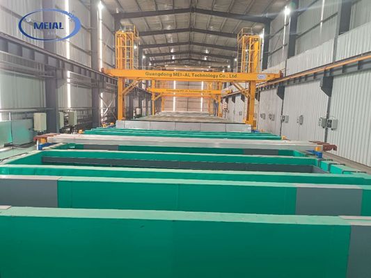 좋은 가격 Flexible Anodizing Line with Multi-Color Finish 온라인