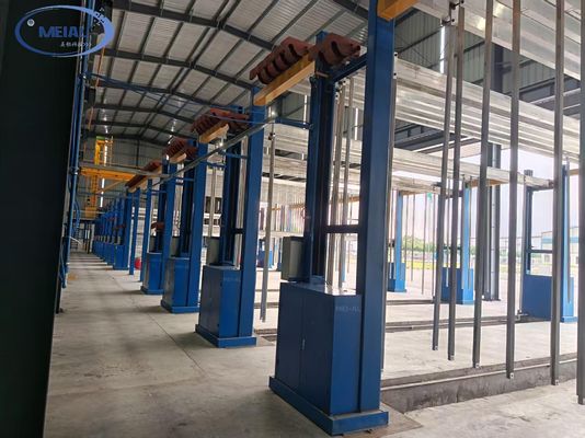 좋은 가격 Customized Design Horizontal Anodizing Line Equipment for Construction Aluminum Profiles Compatible with Max. Workpiece Size 8500 온라인