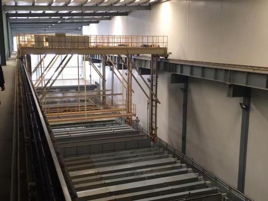 마나우들 래킹 시스템과 자동화된 수직 양극화 라인