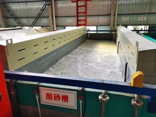 3000T/월 생산 라인을 양극 처리하는 전력은 수평선상 Ｕ 방식을 처리합니다