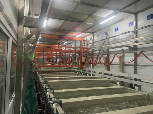 2000T/월 설명서 양극화 처리 장비 AC220V - 50Hz 전력 제어