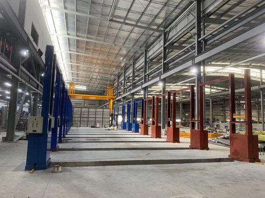 좋은 가격 수평 아노다이징 라인 시스템 처리 수동 랙킹 방법 온라인으로