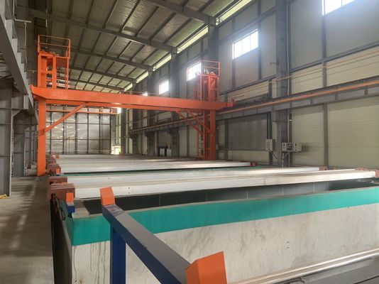 2500T / 월 수동 산화 생산 라인 8000 * 너비 * 3500