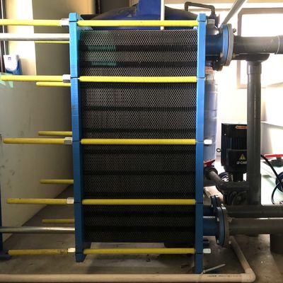 양극화를 형성하는 검은 스테인레스 강 판형 열교환기