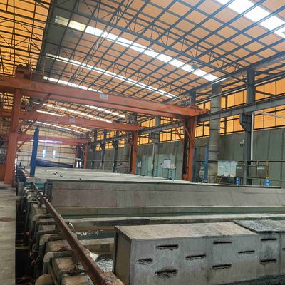 좋은 가격 8-12 미크로 미터 필름 두께의 애노딩 생산 라인을위한 중화 탱크 온라인으로