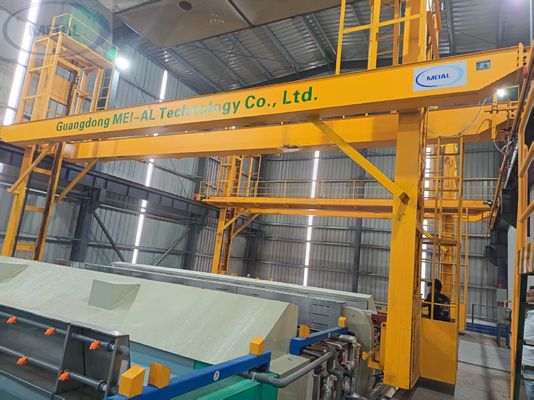 좋은 가격 2000T/M Green and Efficient Aluminum Anodizing Line for 6063 6061 7075 Alloys 온라인으로