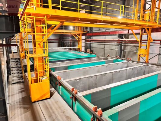 좋은 가격 6063 6061 7075 알루미늄 합금 양극 산화 처리 태양광 알루미늄 프레임 표면 처리 생산 라인 온라인으로