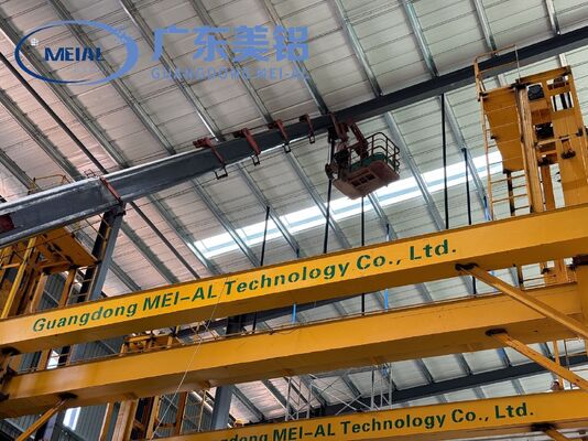 좋은 가격 150 T/M 알루미늄 실린더 고화화 하드 산화 생산 라인 온라인으로