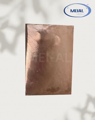 좋은 가격 T2 구리 합금 + 1060 알루미늄을 사용한 양극 산화 라인 부속품용 구리-알루미늄 복합 시트, 구리 함량 99.9%, 알루미늄 함량 100% 온라인으로