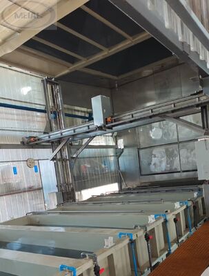 좋은 가격 500T/M 소형 양극 산화 생산 라인 실린더 제품 온라인으로