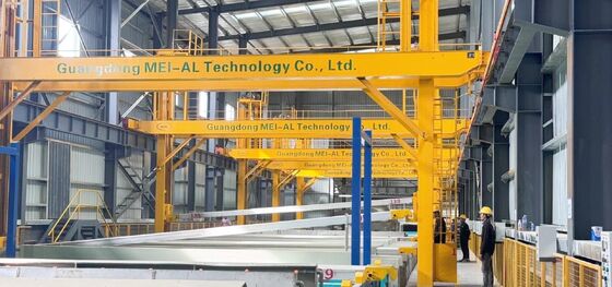 좋은 가격 자동 월 800톤 알루미늄 양극 산화 생산 라인 (맞춤형 크기 1-6500mm, 우수한 내마모성 표면 처리 장비 포함) 온라인으로